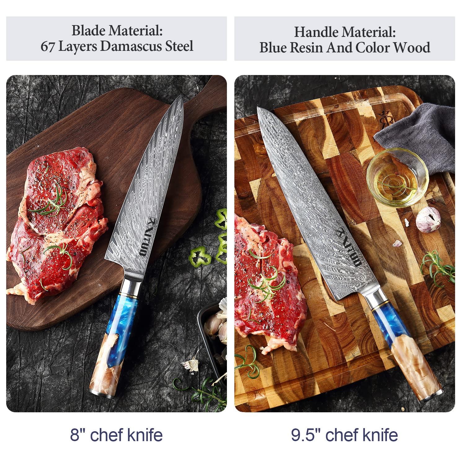 Amazon | XT XITUO キッチンシェフナイフセット 7ピース シェフナイフ